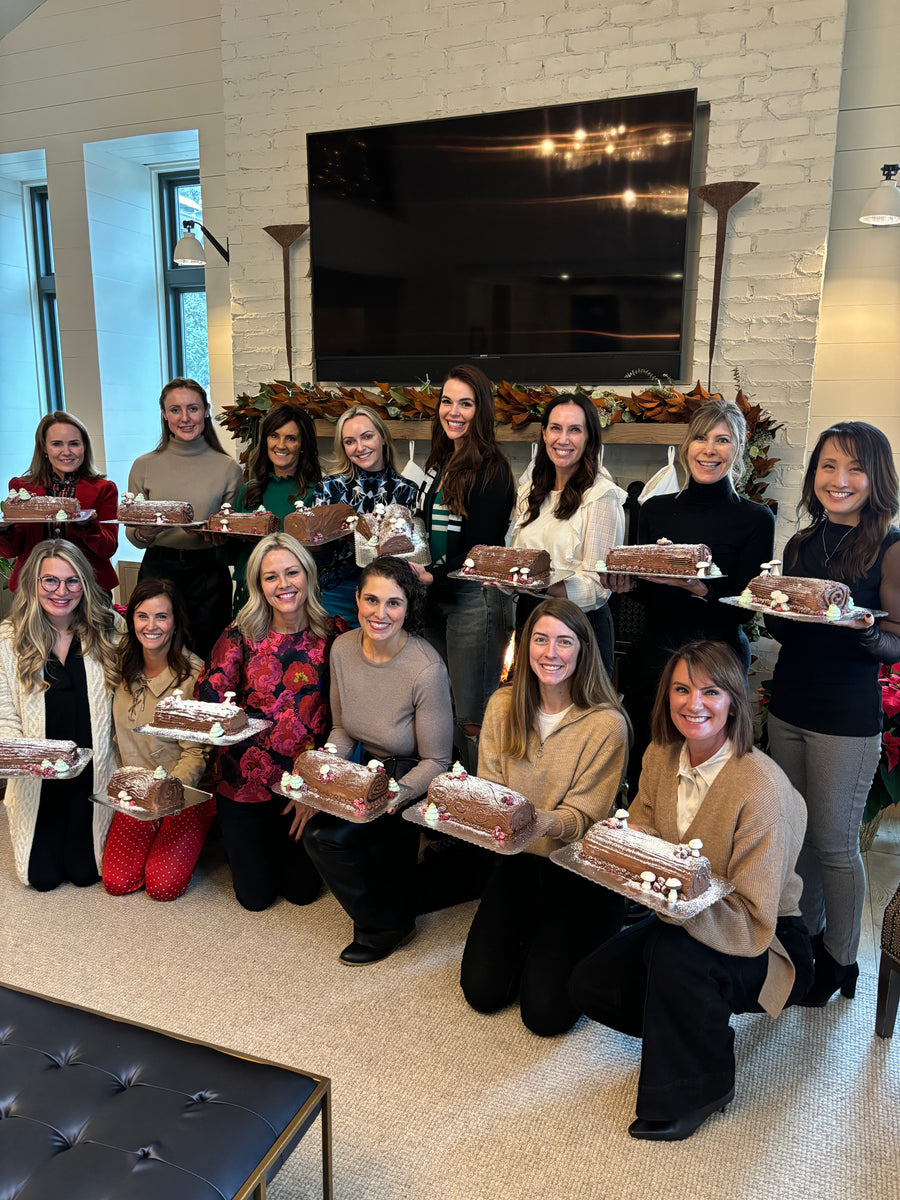 Kristin Andrus Yule Log Class The Baking Hive