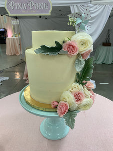 Two Tier Wedding Cakes